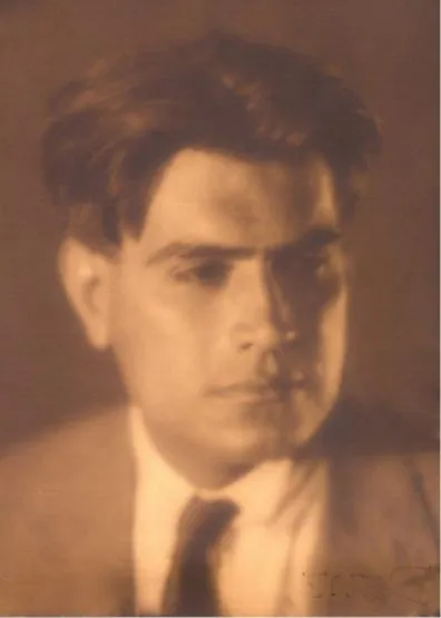 Manuel Rojas - Retratado por Georges Sauré. Santiago de Chile, 1925